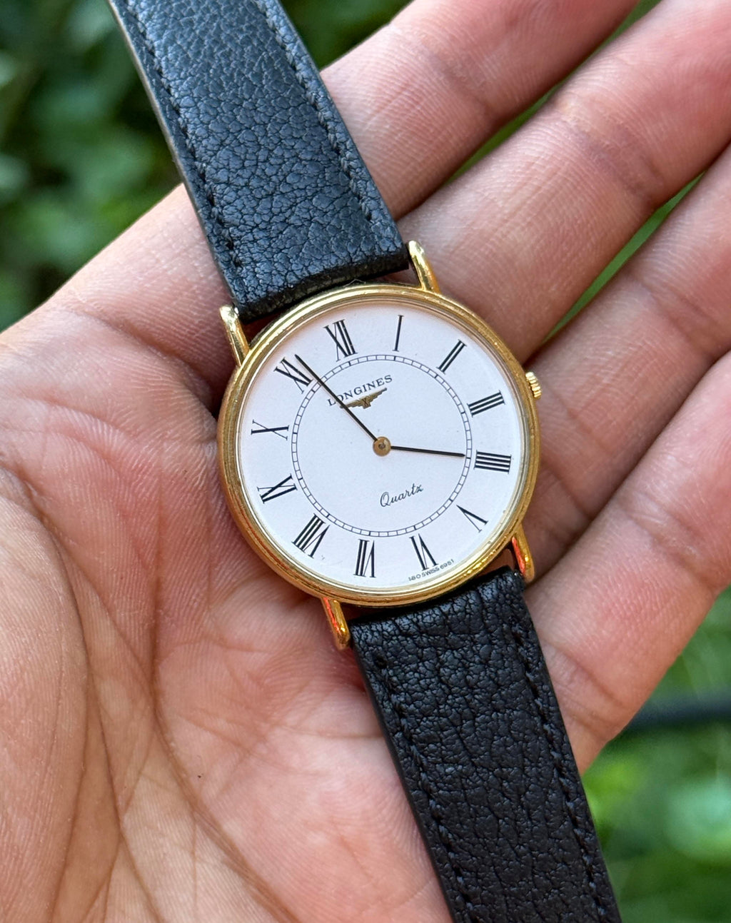 Longines Quartz 6951 32.5mm L150.4 Quartz Gold Plated Vintage Dress Watch