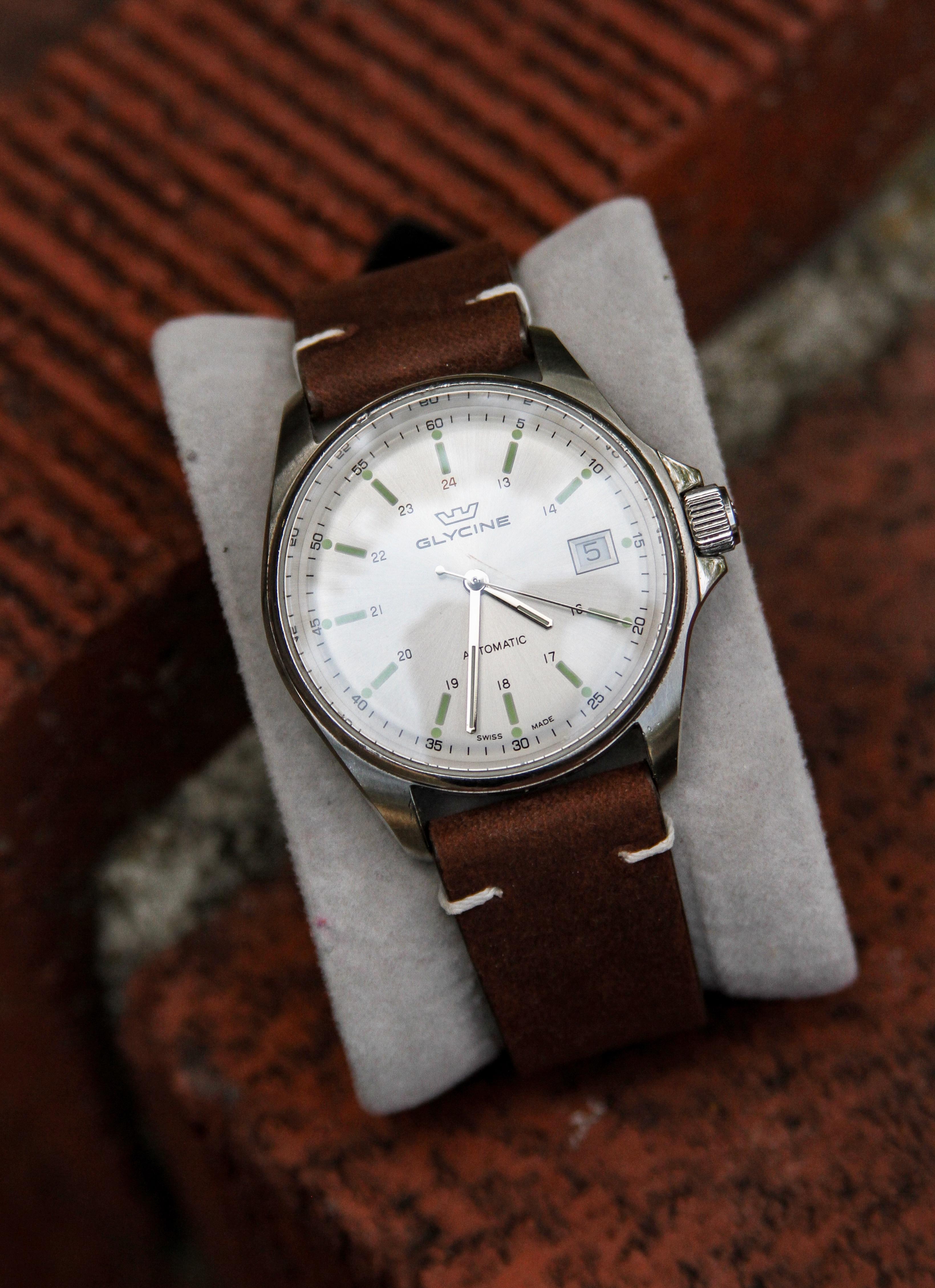 Glycine GL0112 Combat 6 36mm Field Watch Sellita SW200