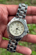 Breitling Colt Automatic A17035 White Dial Steel Diver