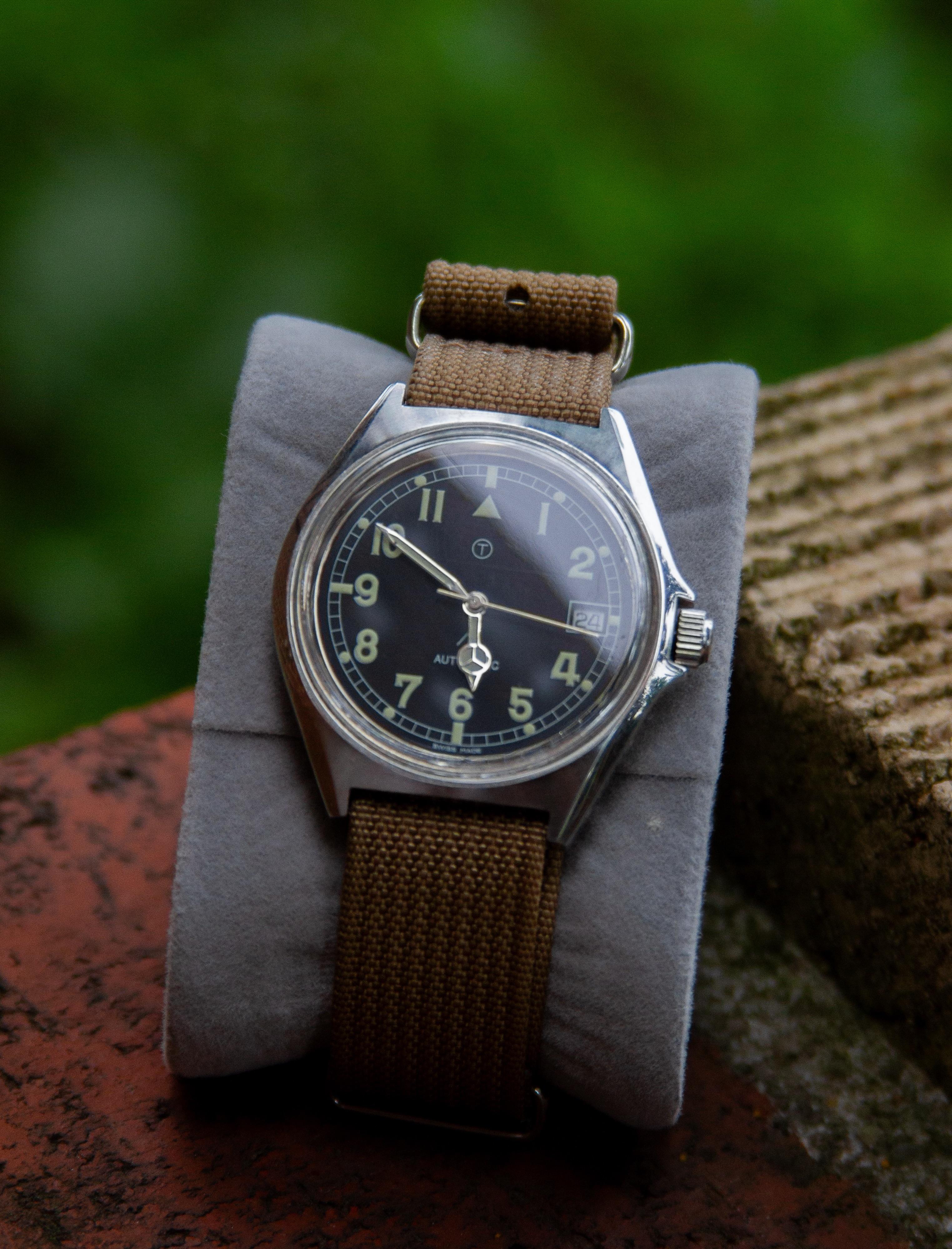 Ollech and Wajs M65 36mm Vintage Automatic Field Watch ETA 2824-2 10ATM
