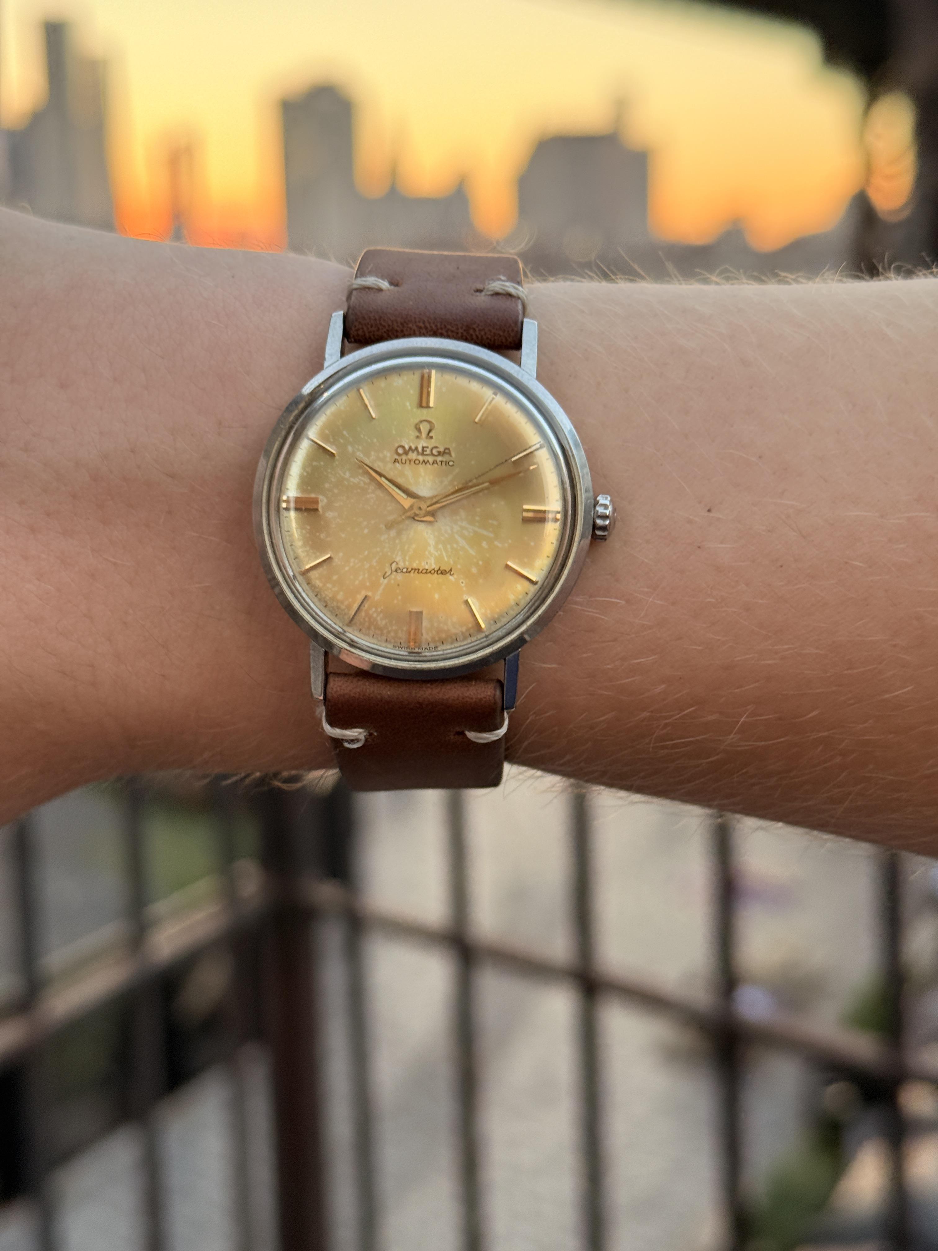 PATINA’d BEAUTY Omega Seamaster De Ville 34mm in Stainless Steel