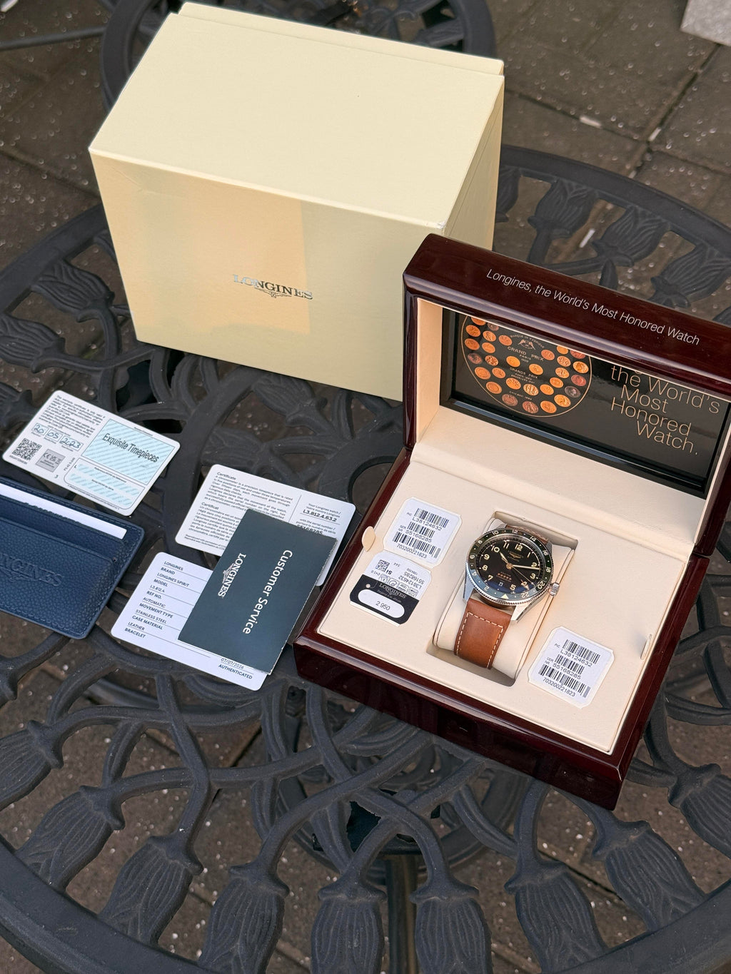 Longines Spirit Zulu Time 42mm Automatic GMT