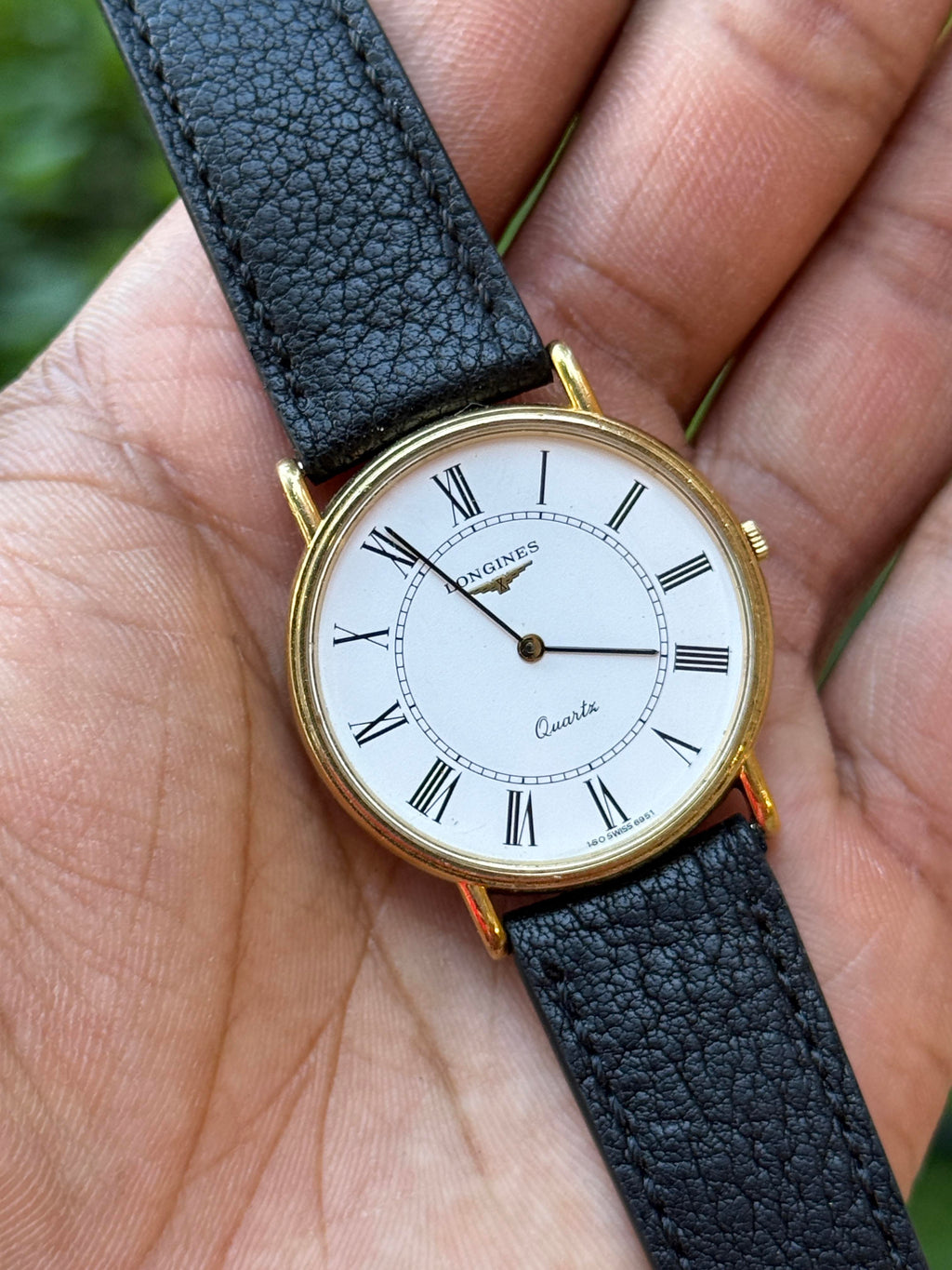 Longines Quartz 6951 32.5mm L150.4 Quartz Gold Plated Vintage Dress Watch