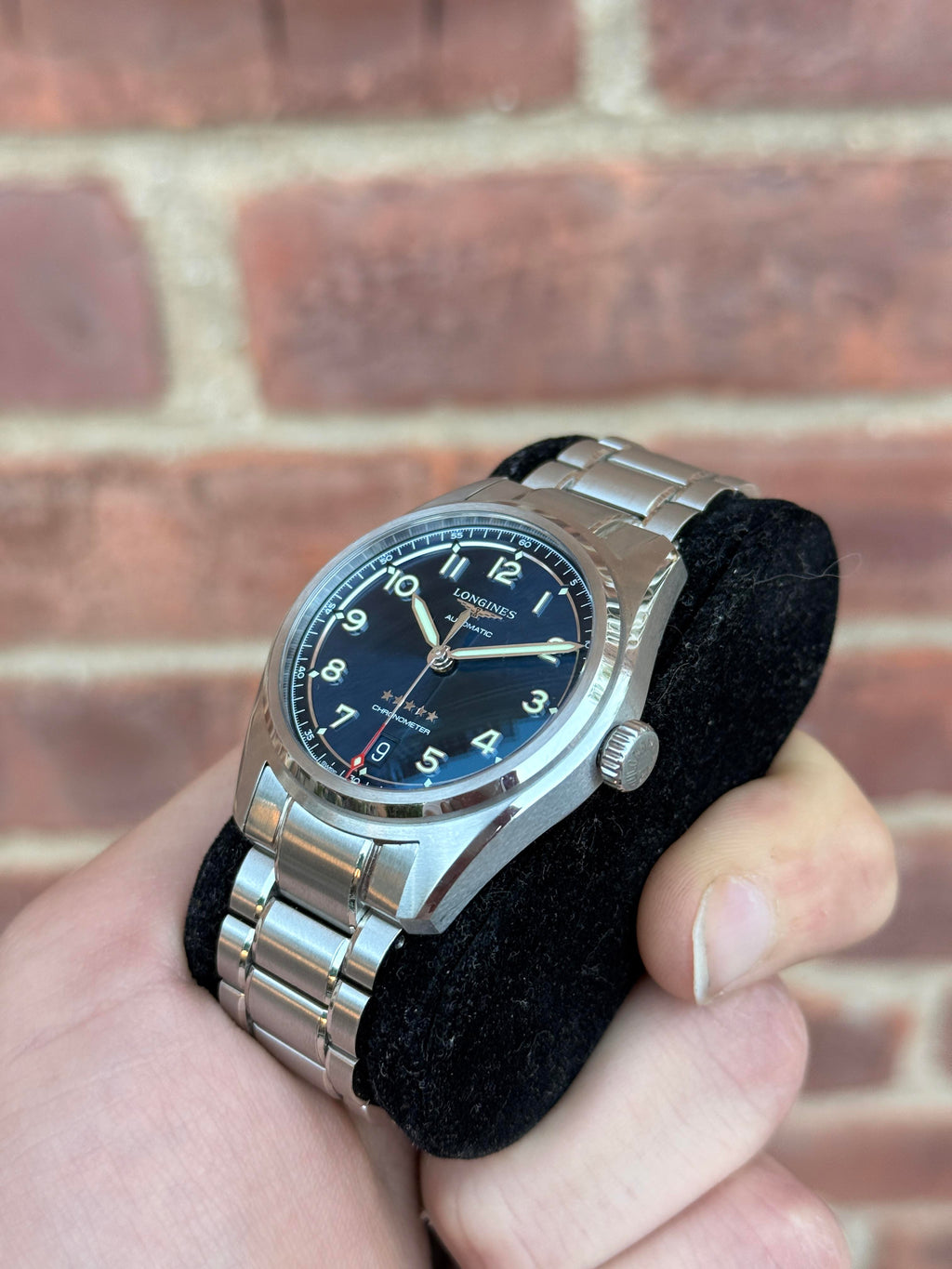 Longines Spirit 37mm Navy