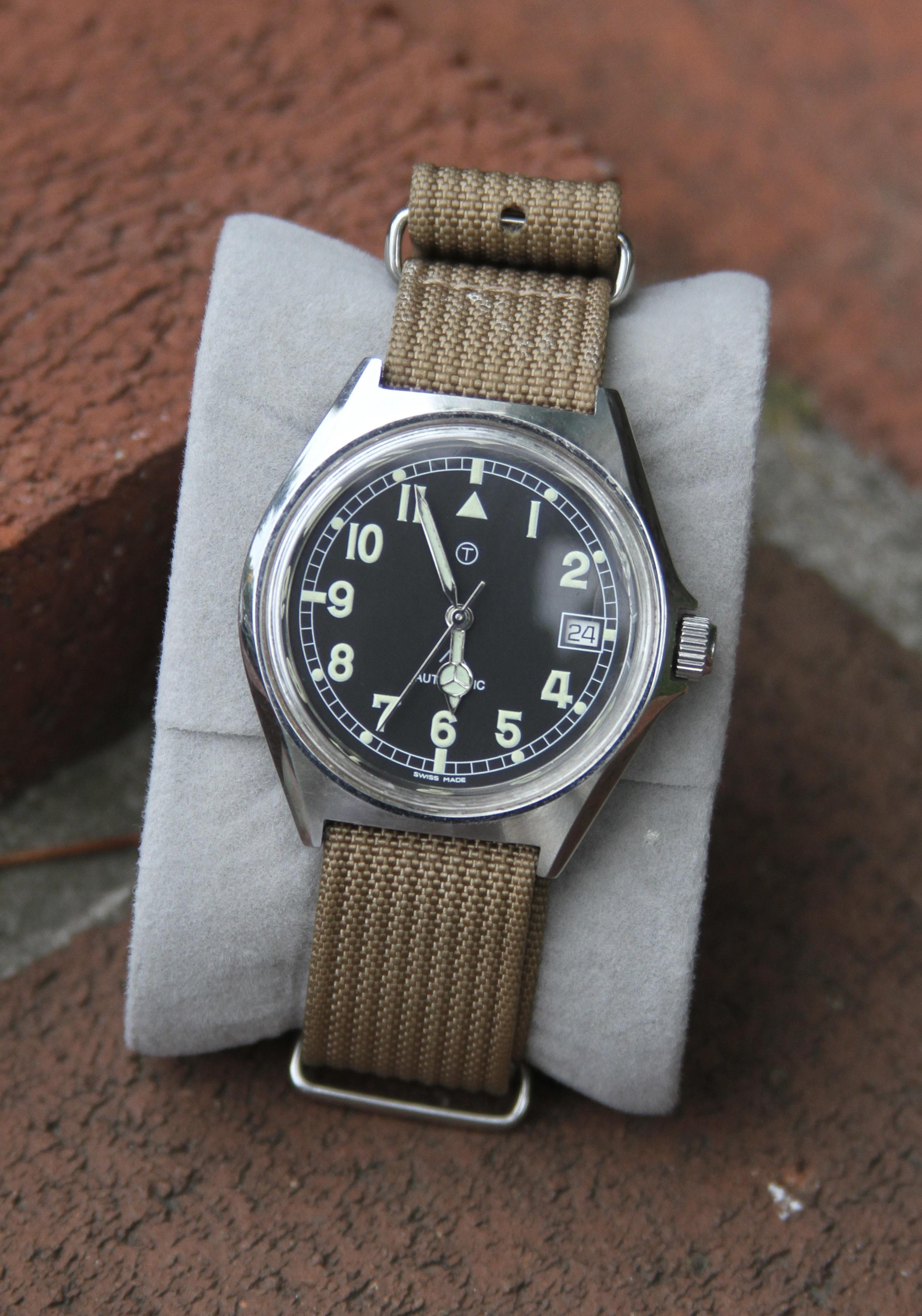 Ollech and Wajs M65 36mm Vintage Automatic Field Watch ETA 2824-2 10ATM