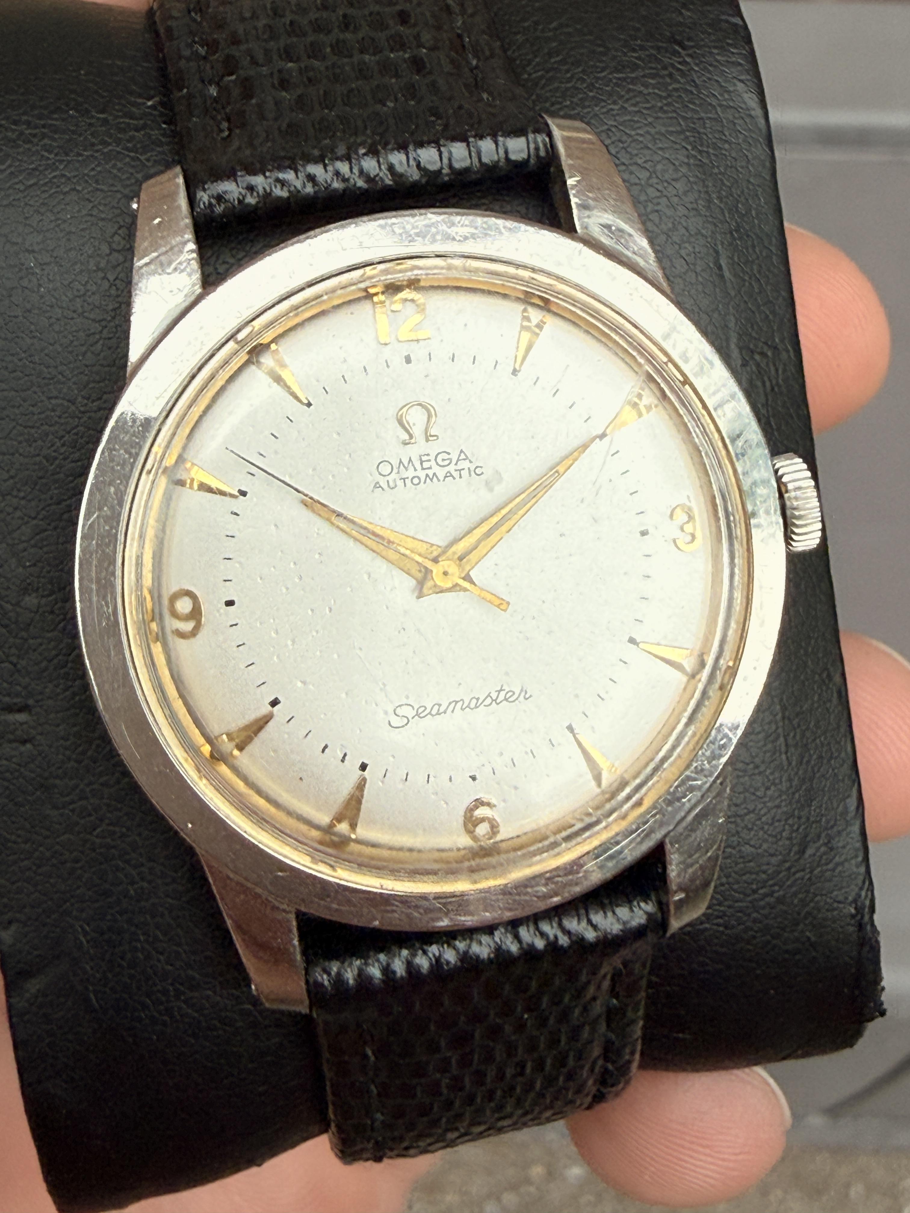 Omega Vintage Bumper Automatic 34mm