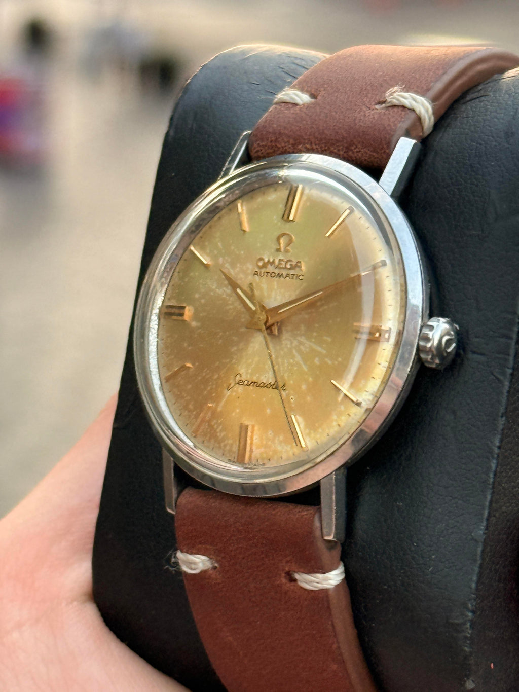 PATINA’d BEAUTY Omega Seamaster De Ville 34mm in Stainless Steel