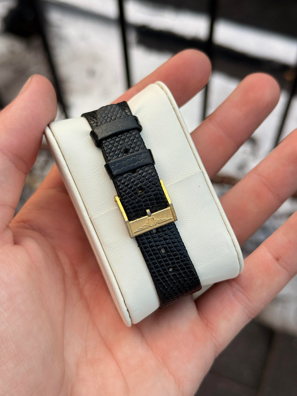 Longines Mirage L960.2 25mm Quartz Vintage Tank Watch