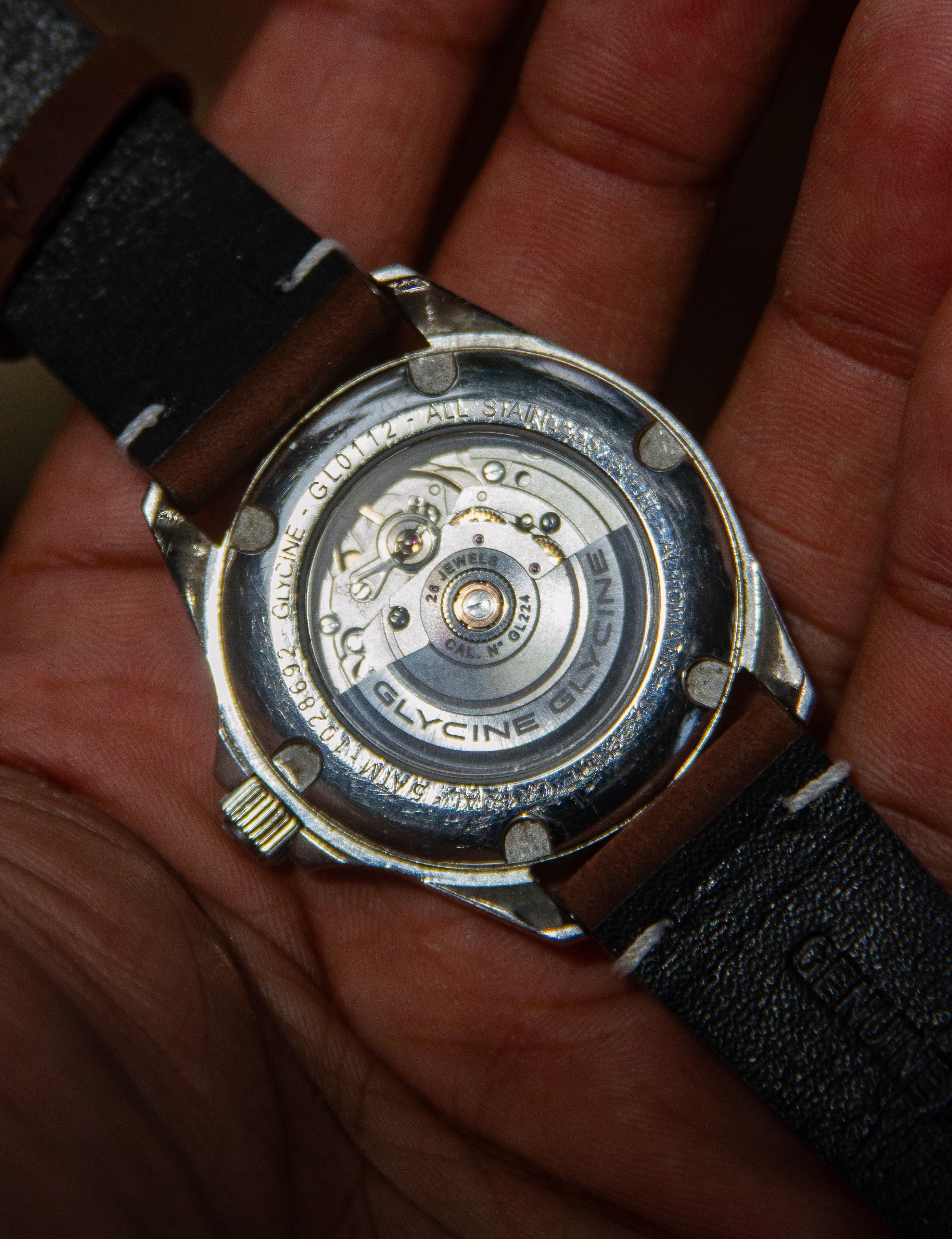 Glycine GL0112 Combat 6 36mm Field Watch Sellita SW200