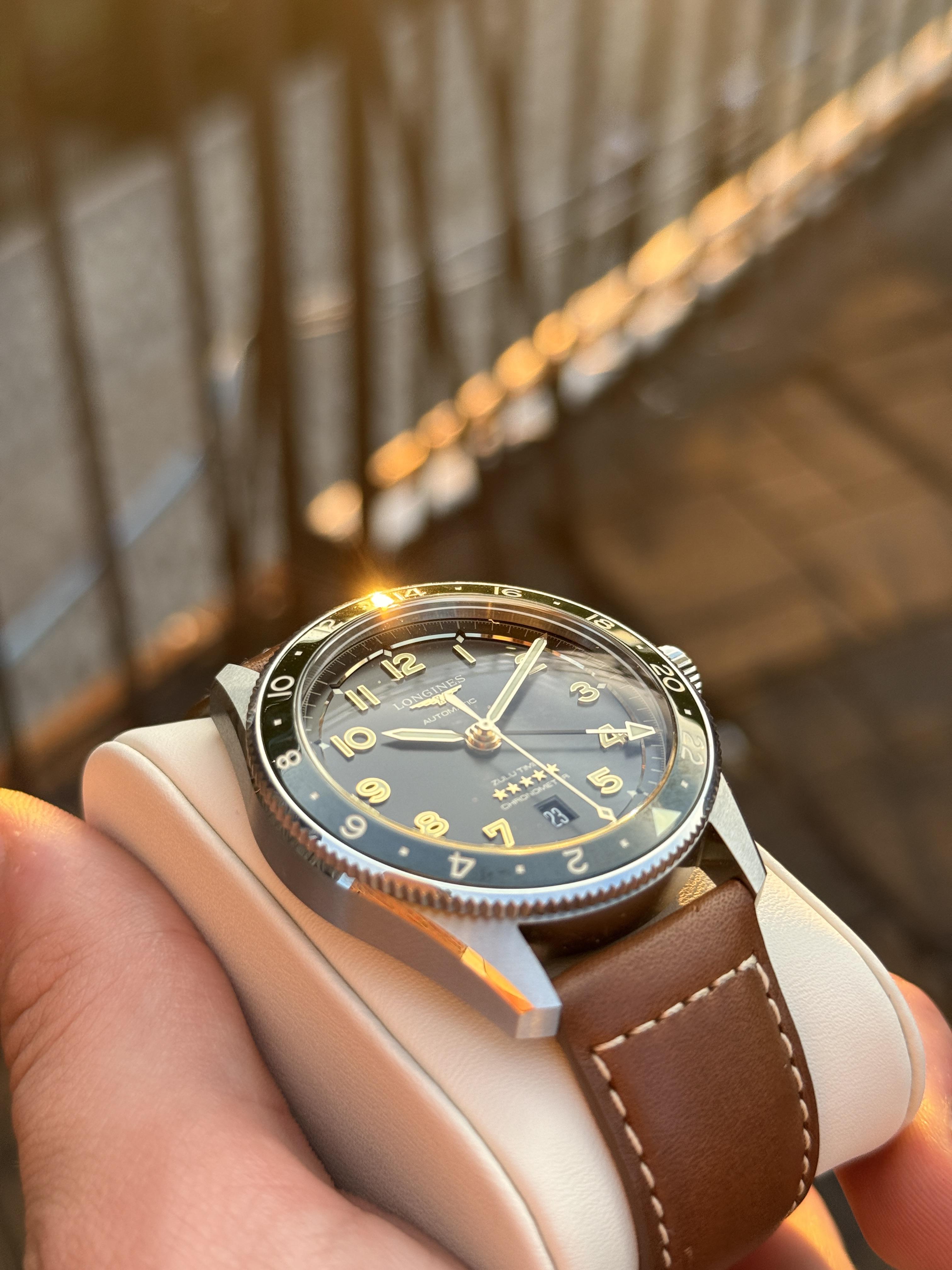Longines Spirit Zulu Time 42mm Automatic GMT