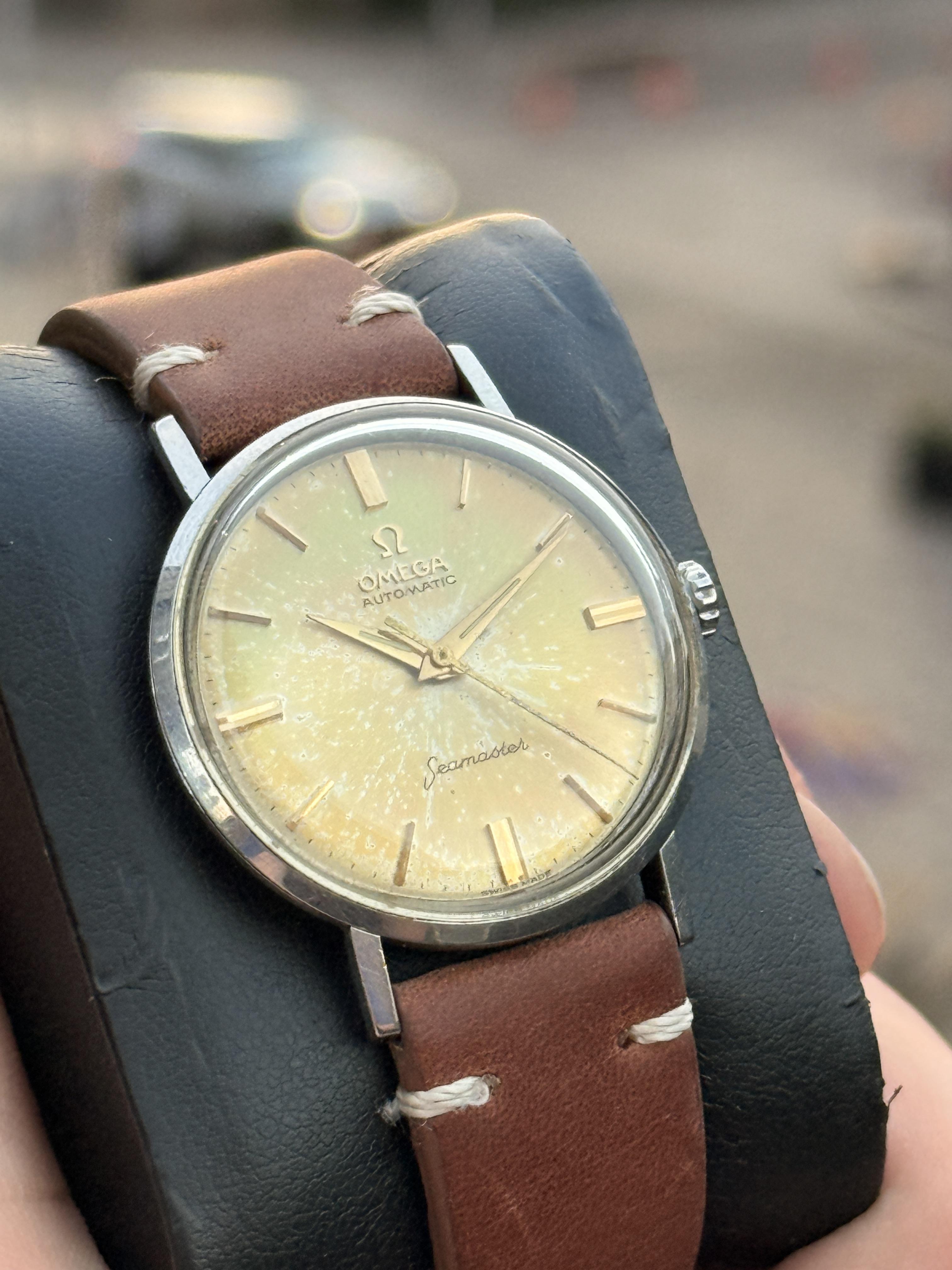 PATINA’d BEAUTY Omega Seamaster De Ville 34mm in Stainless Steel