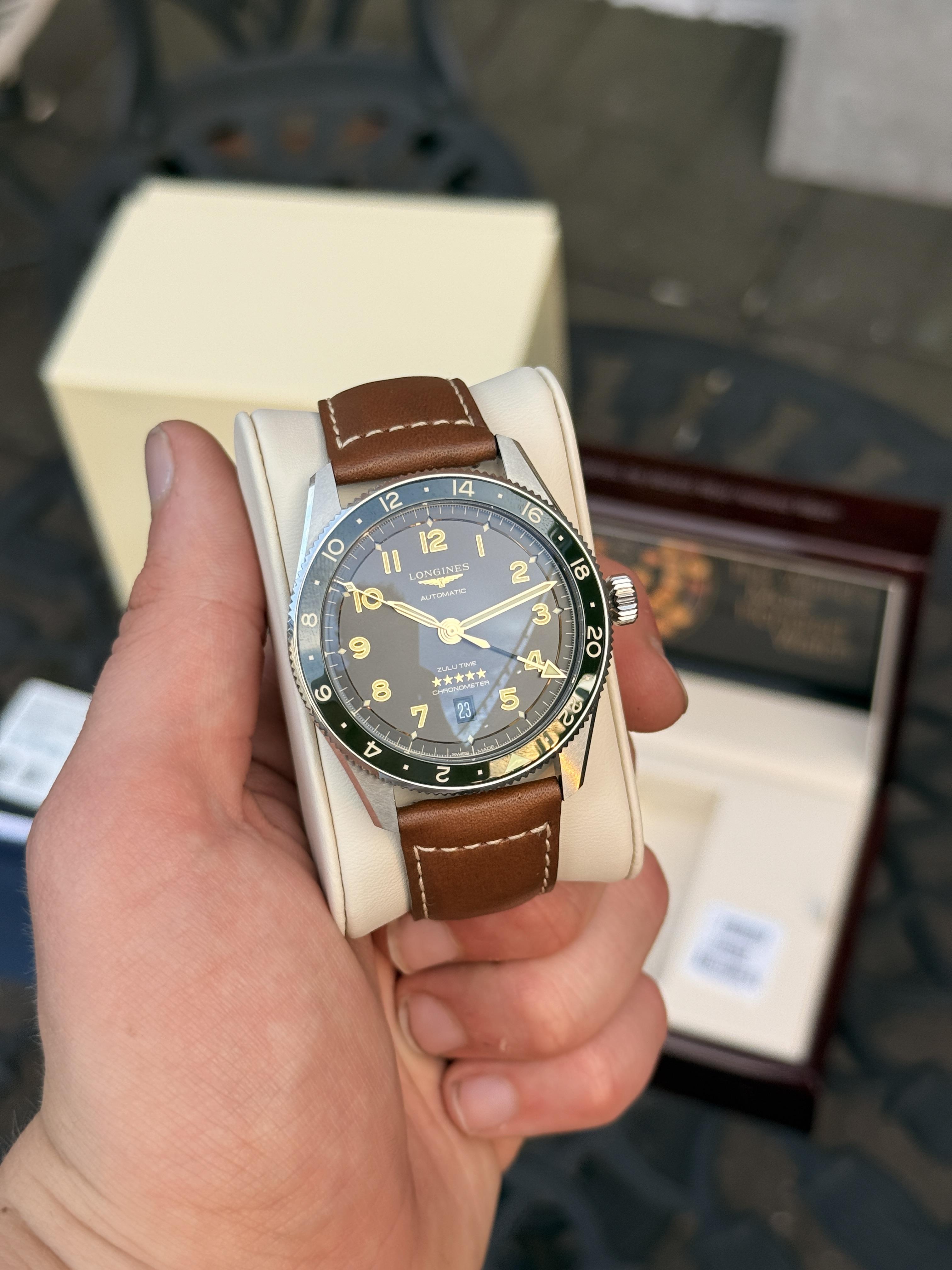 Longines Spirit Zulu Time 42mm Automatic GMT