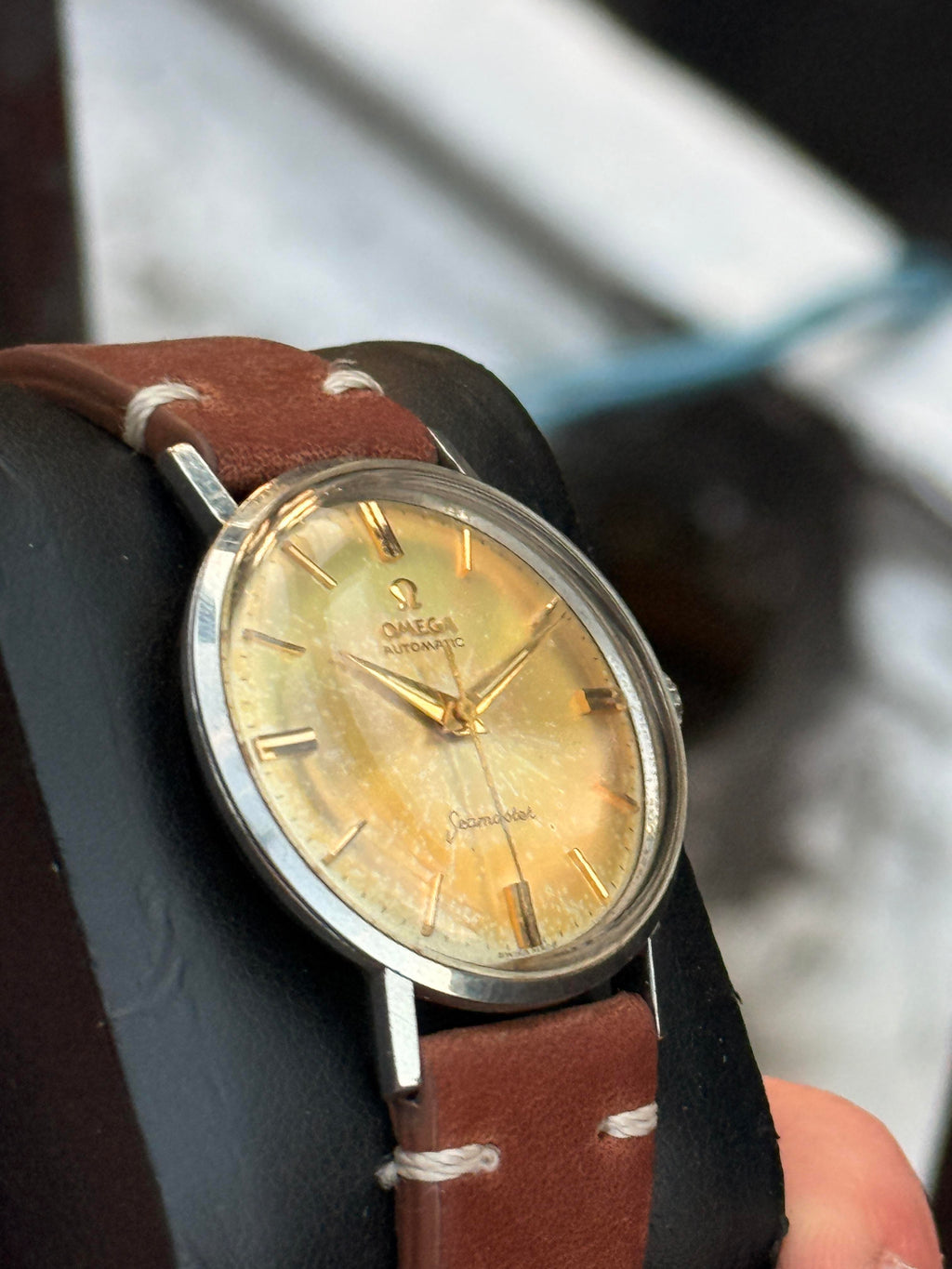 PATINA’d BEAUTY Omega Seamaster De Ville 34mm in Stainless Steel