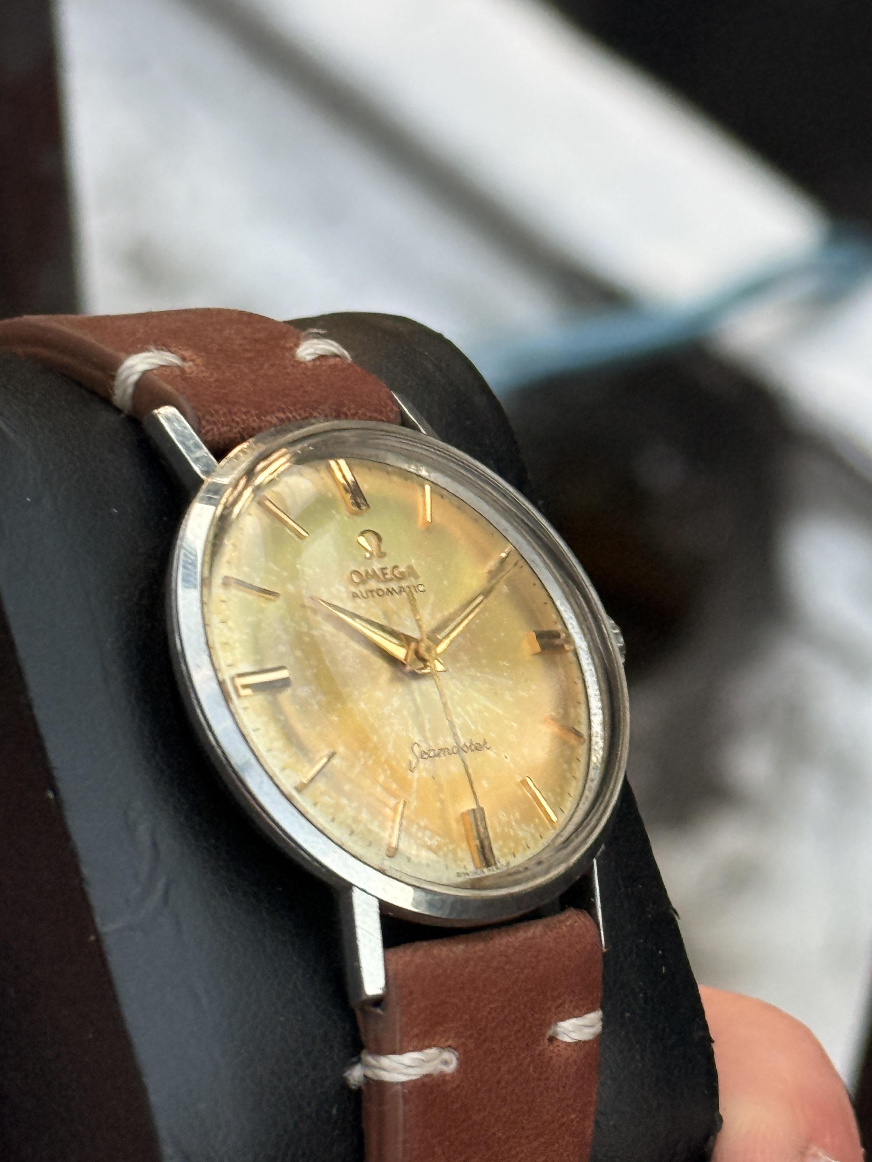 PATINA’d BEAUTY Omega Seamaster De Ville 34mm in Stainless Steel