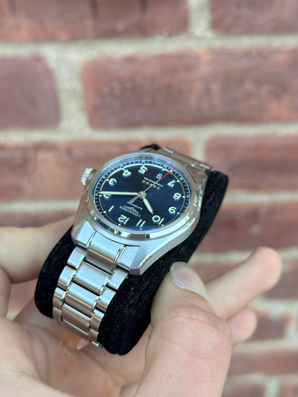 Longines Spirit 37mm Navy