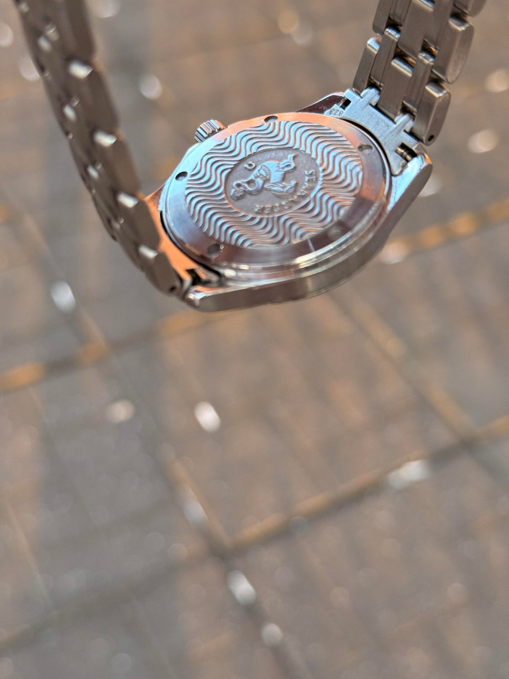 Omega Seamaster 120 2511.31 Silver Wave Dial Quartz 36mm
