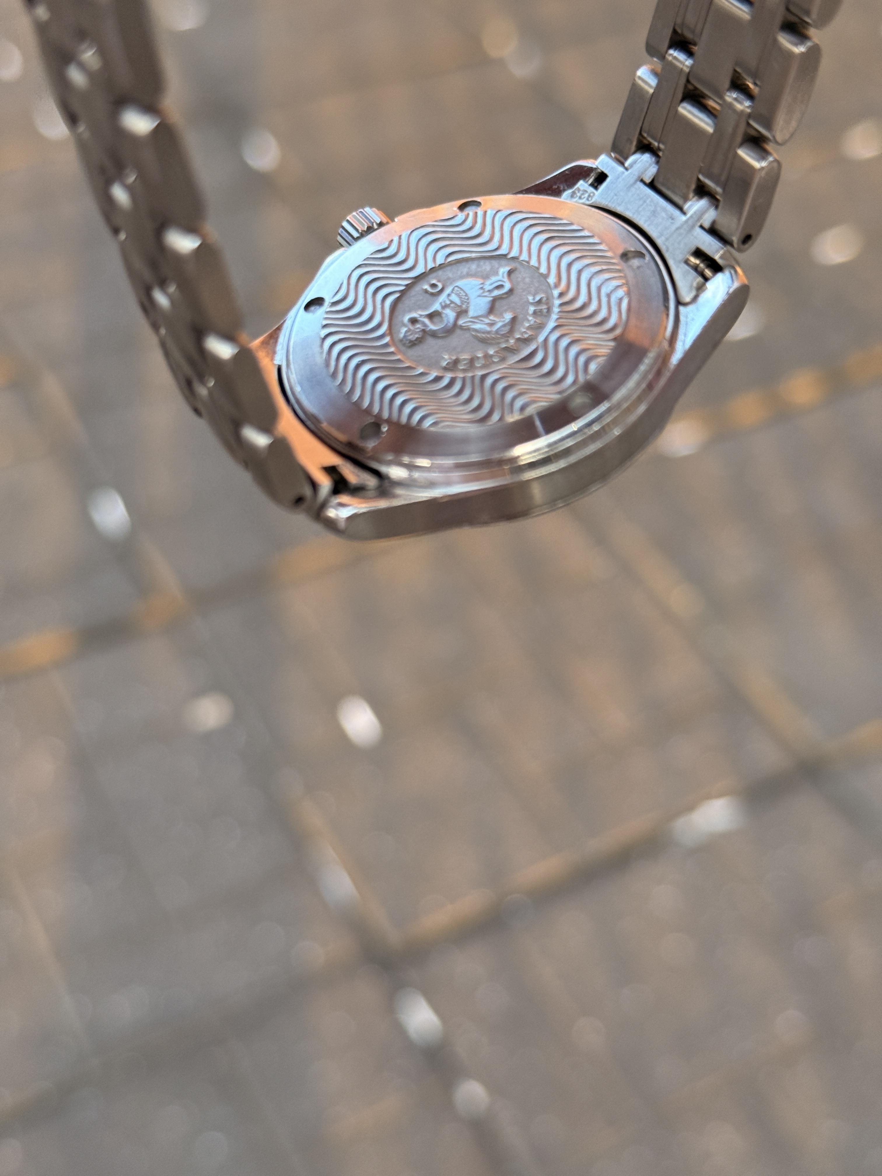 Omega Seamaster 120 2511.31 Silver Wave Dial Quartz 36mm