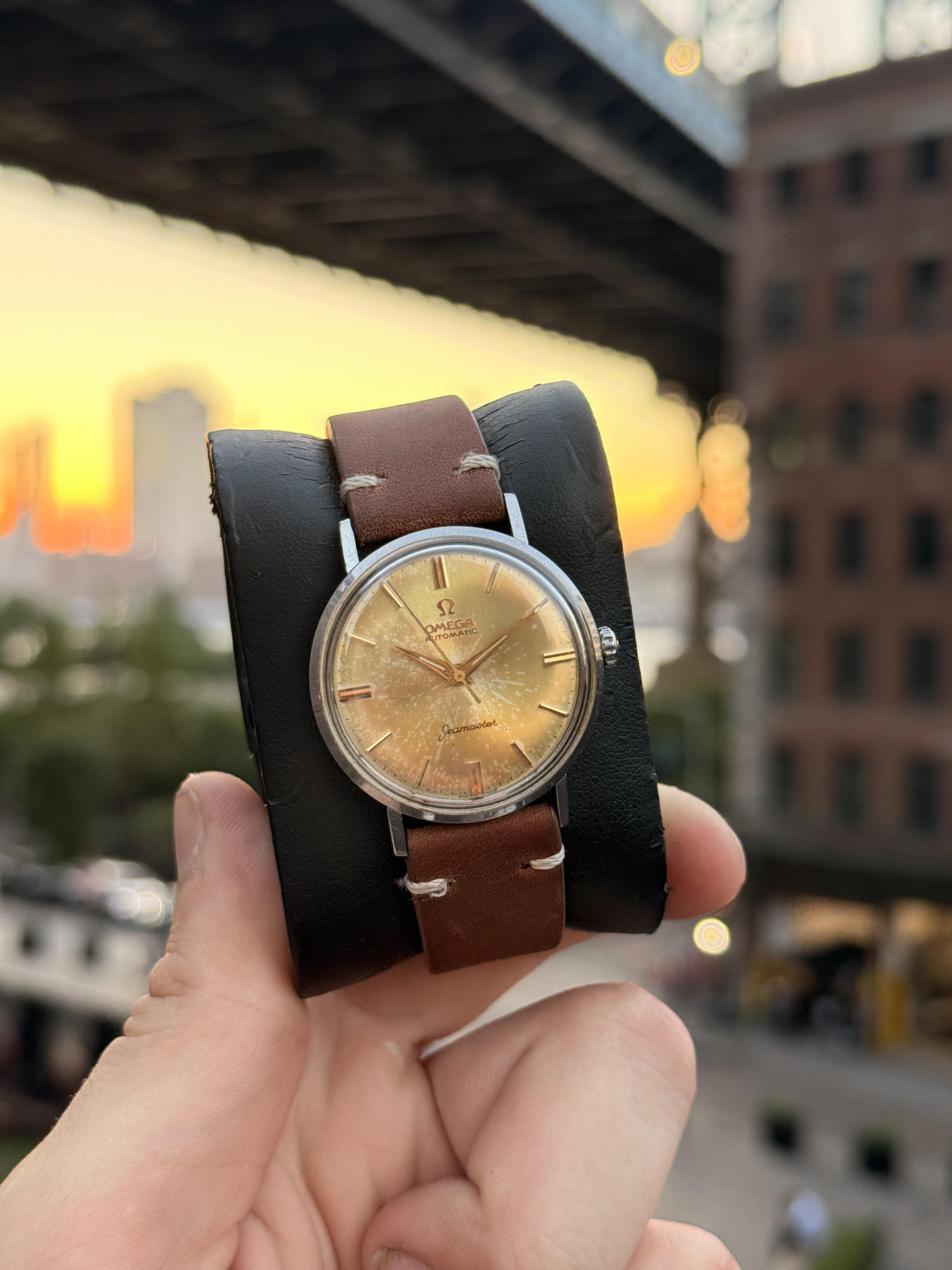 PATINA’d BEAUTY Omega Seamaster De Ville 34mm in Stainless Steel