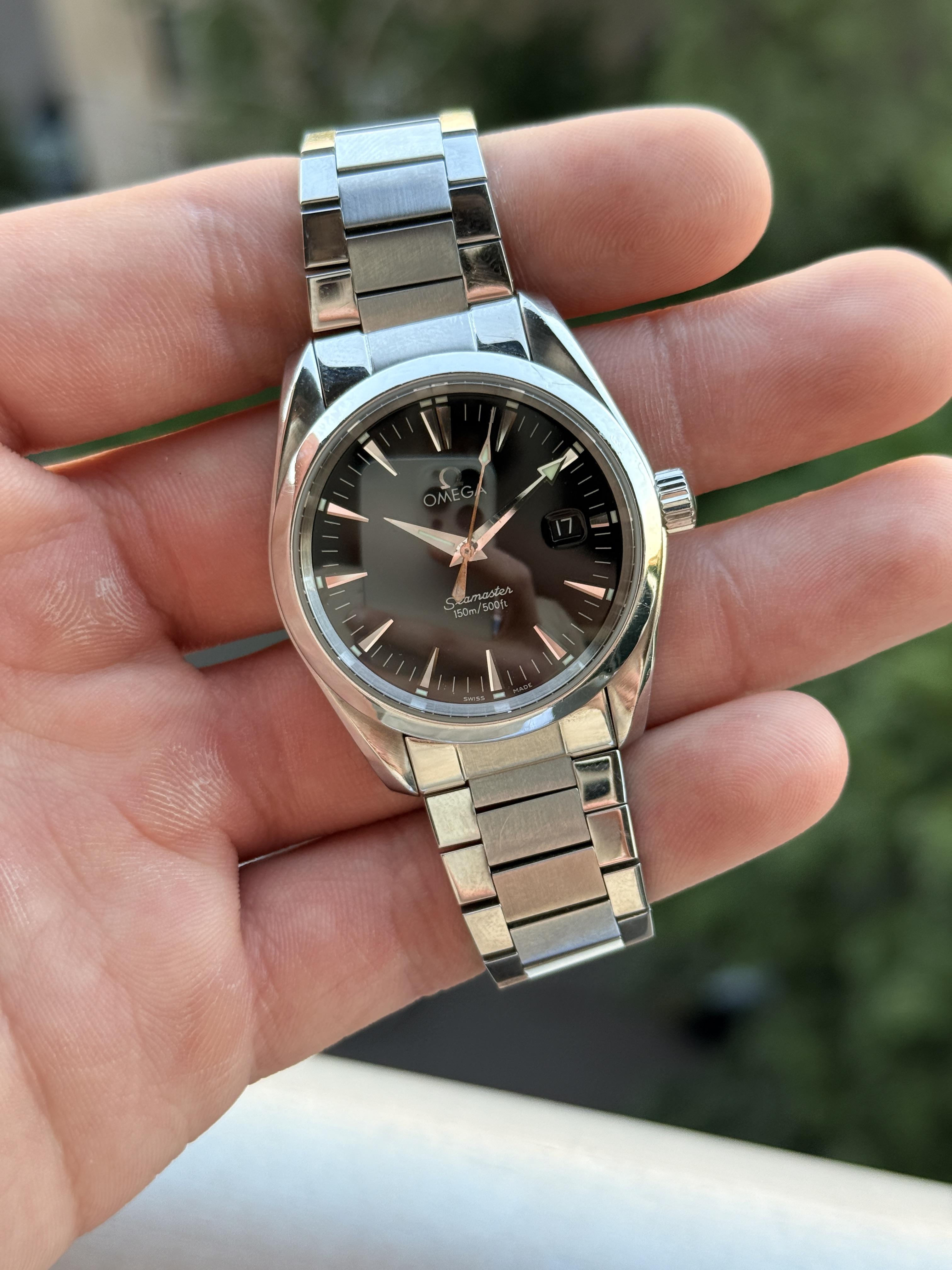 Omega Aqua Terra 36mm 2518.50