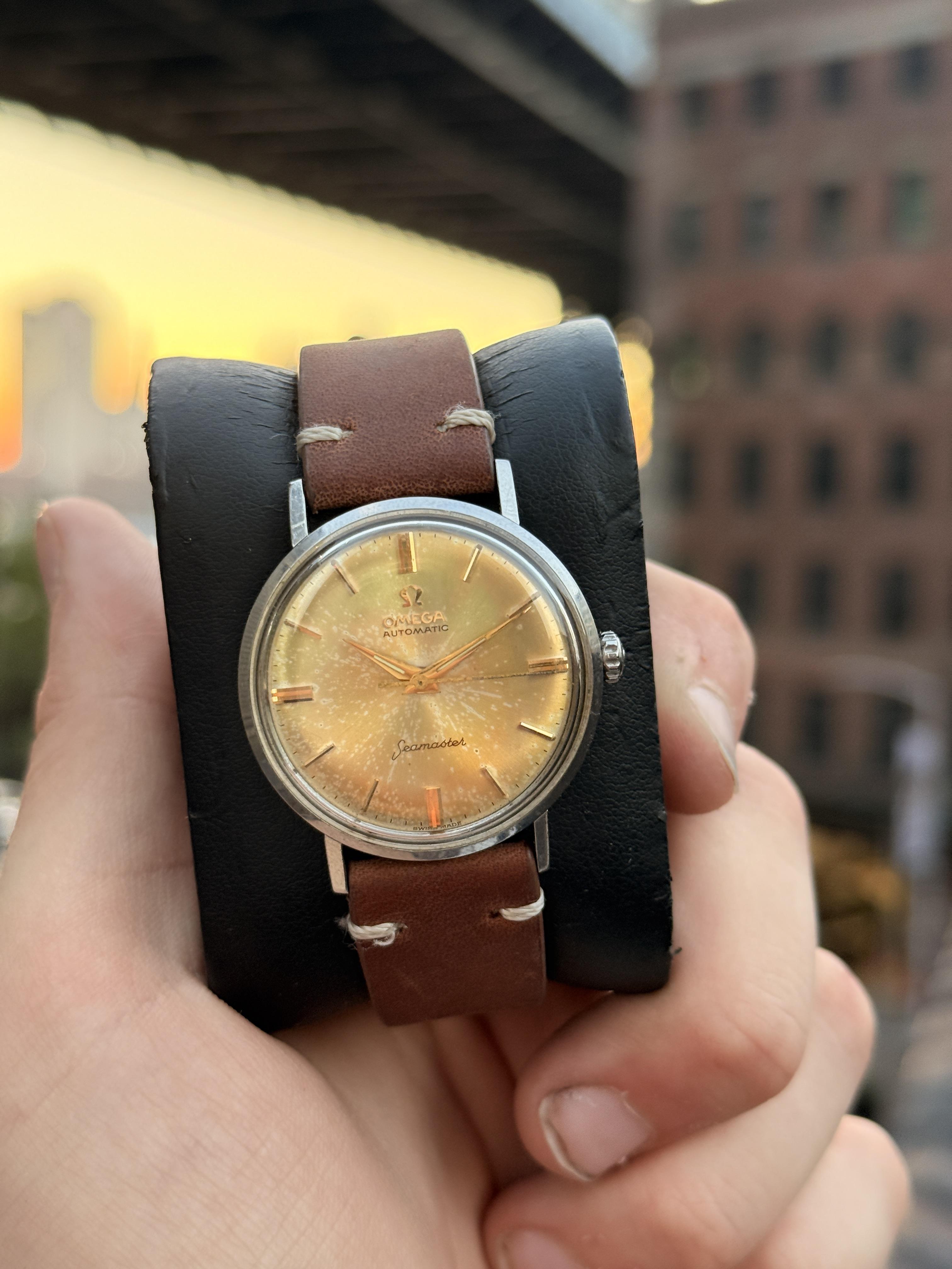 PATINA’d BEAUTY Omega Seamaster De Ville 34mm in Stainless Steel