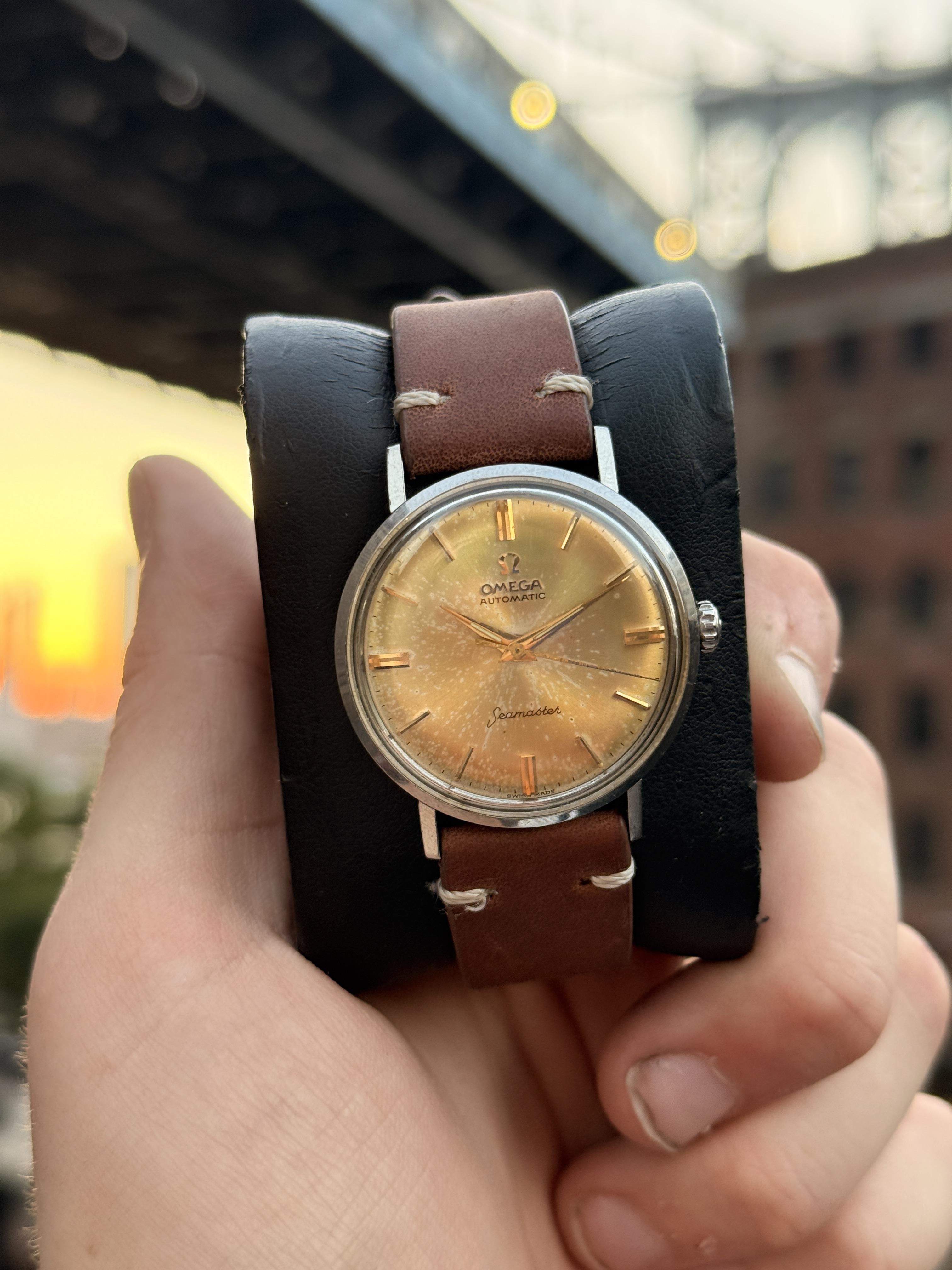 PATINA’d BEAUTY Omega Seamaster De Ville 34mm in Stainless Steel
