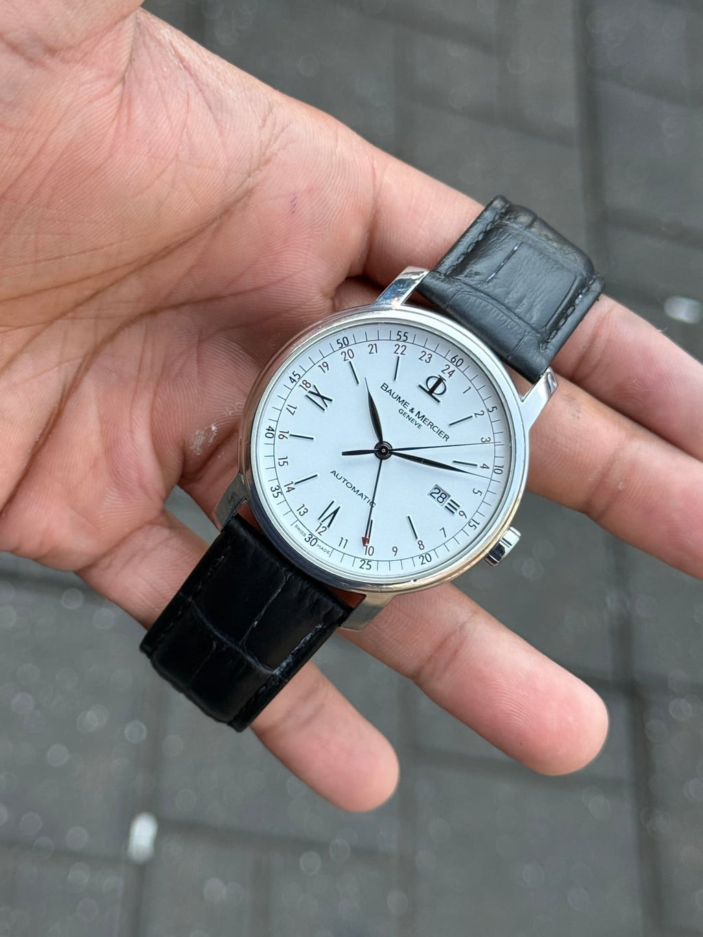 Baume and Mercier Classima Executive GMT Automatic 42mm Watch