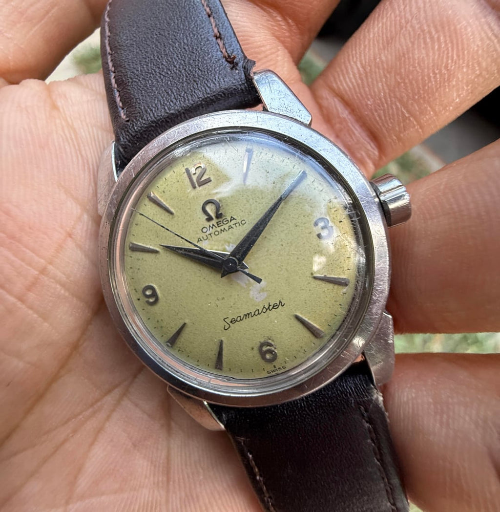 Omega Seamaster Automatic 2828-4 SC Vintage Stainless Steel 32mm Watch SERVICED