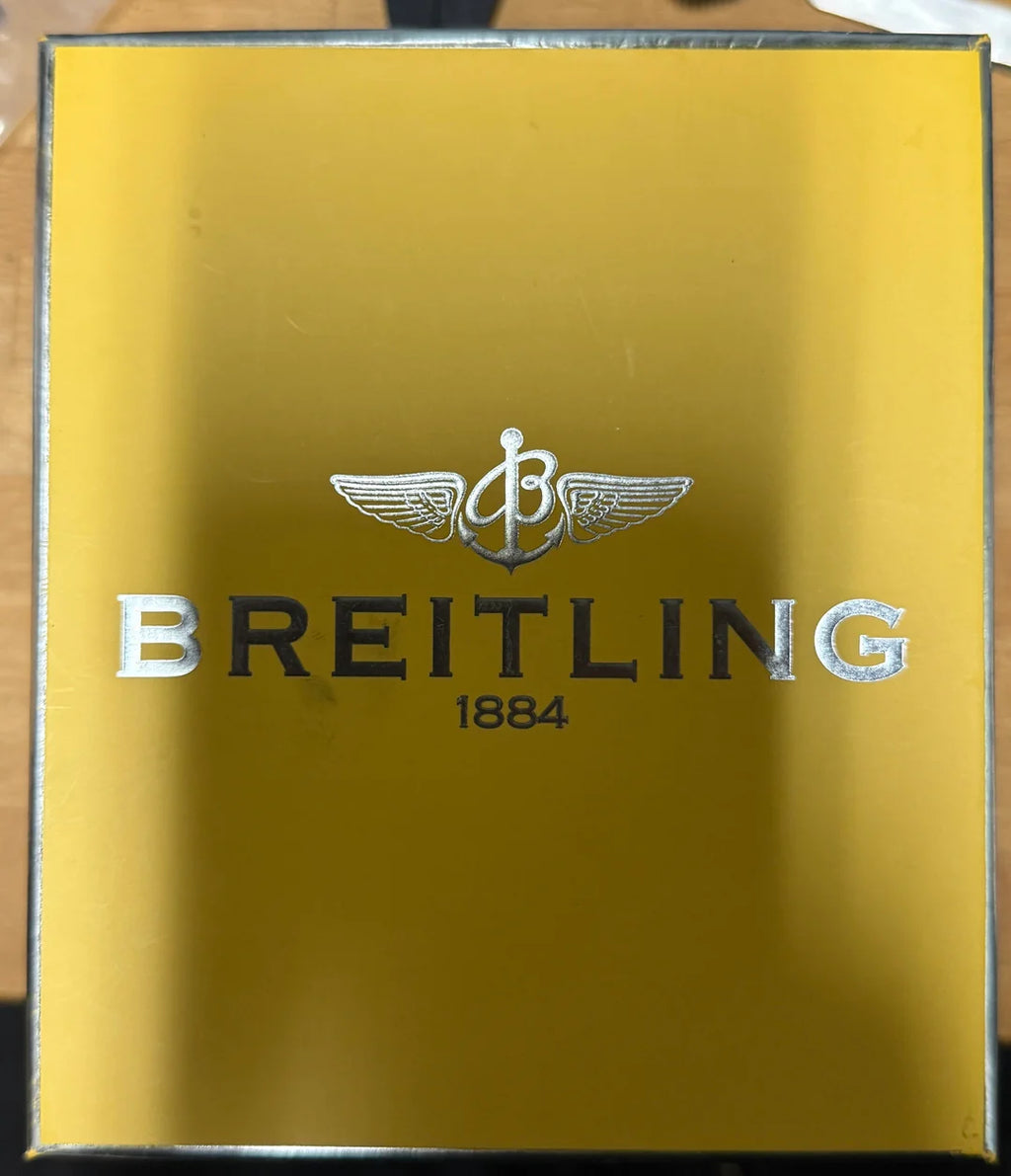 Breitling Superocean 42mm A13340 White and Blue Dial Automatic Chronograph