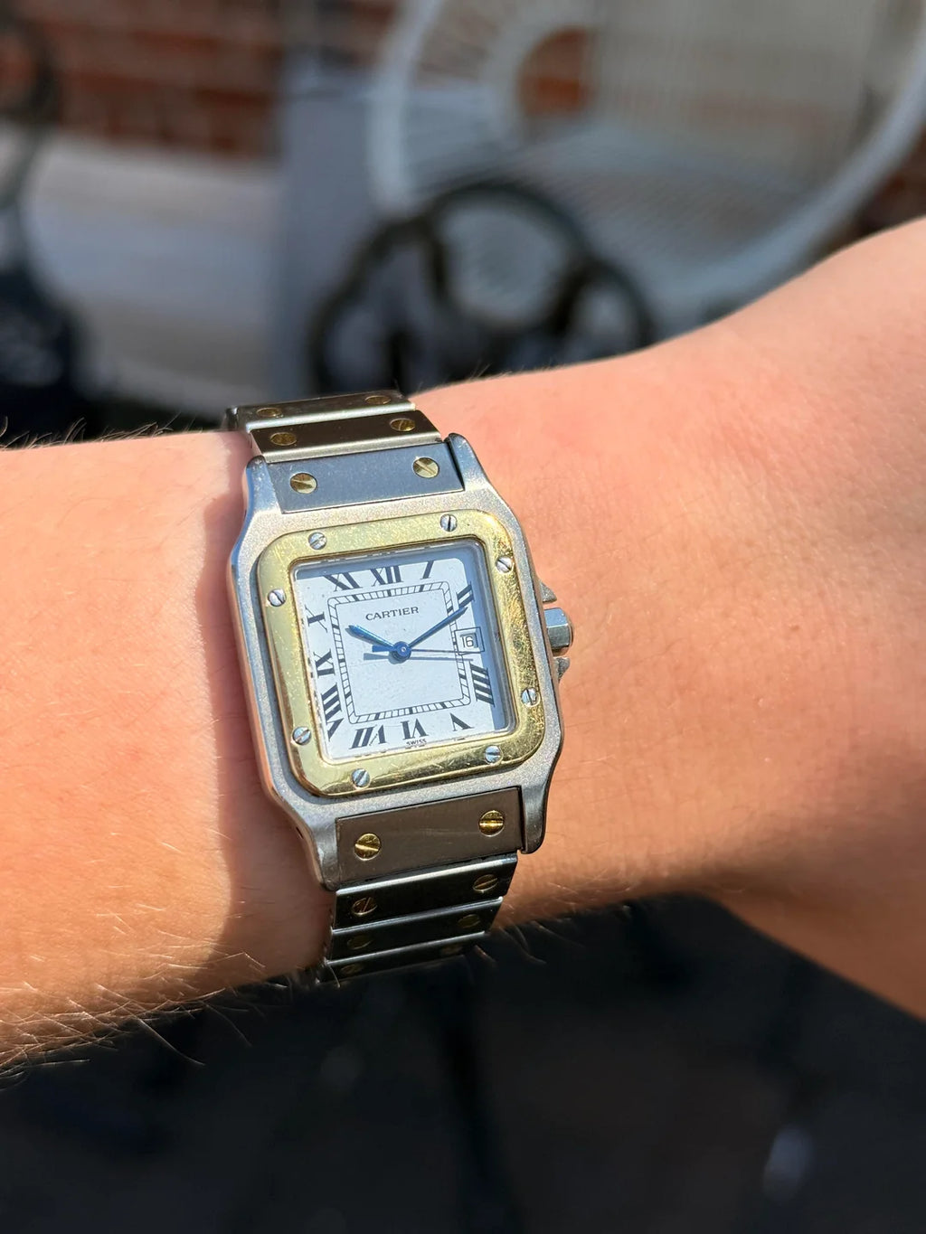 Cartier Santos Galbee 2961 18k/SS