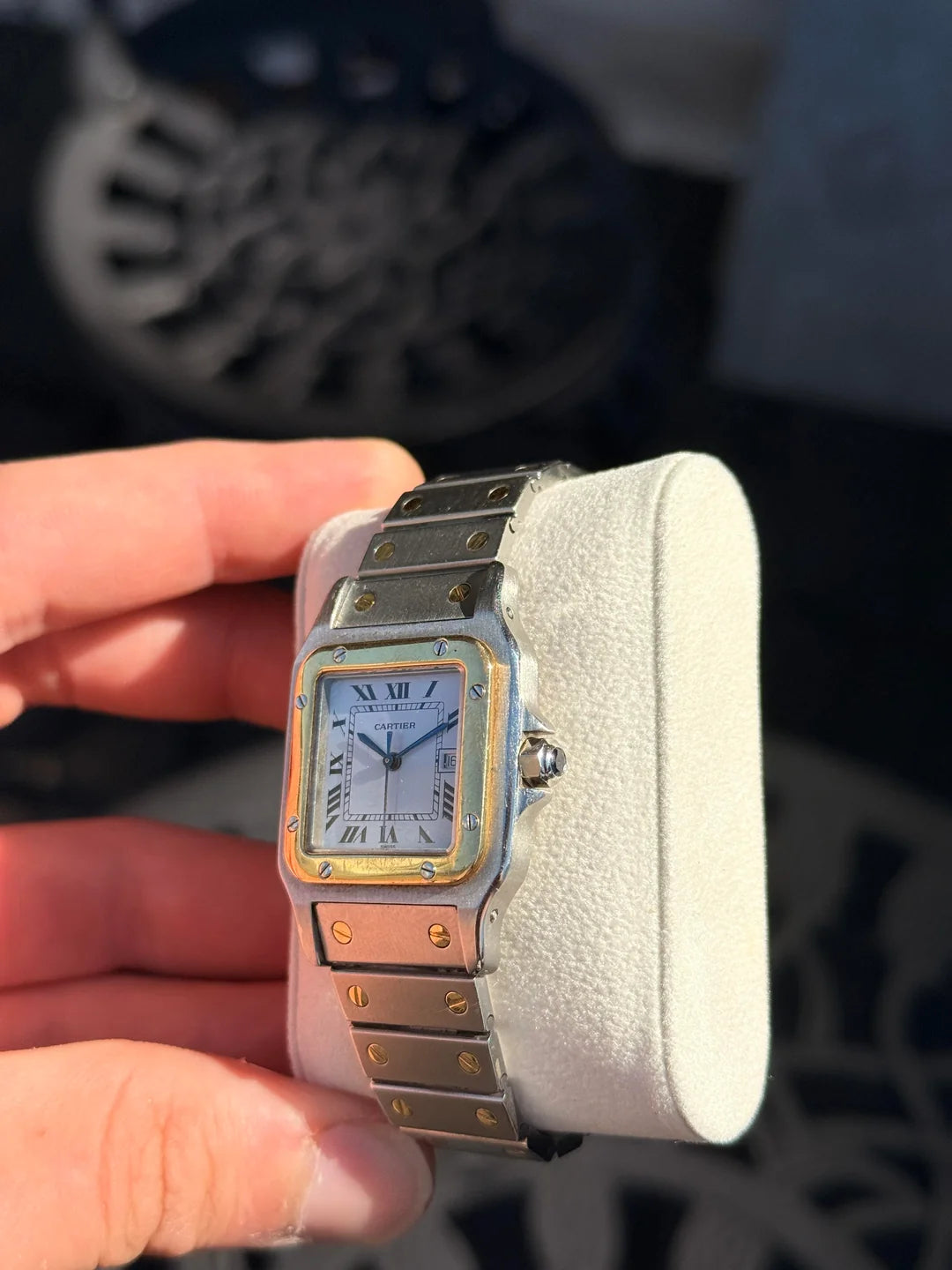 Cartier Santos Galbee 2961 18k/SS