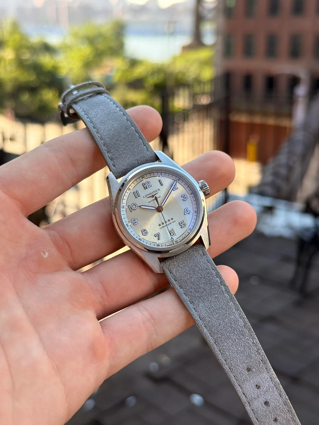 Longines Spirit 37mm L3.410.4.63.2 w/ Box & Papers