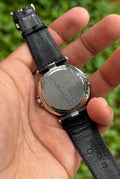 Omega Constellation Manhattan 196.0360 Black Dial Quartz Dress Watch 33mm